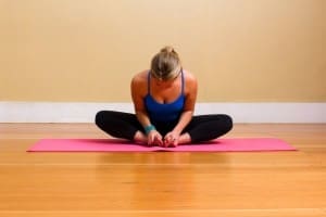 Yin Yoga Posture Butterfly